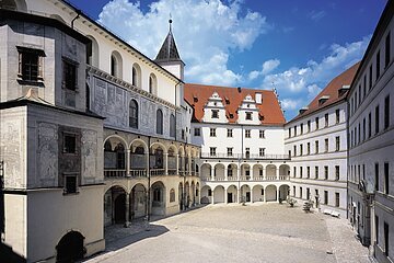 Innenhof der Residenz Neuburg an der Donau