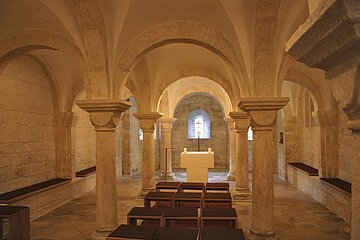 Krypta der Klosterkirche Heilig Kreuz